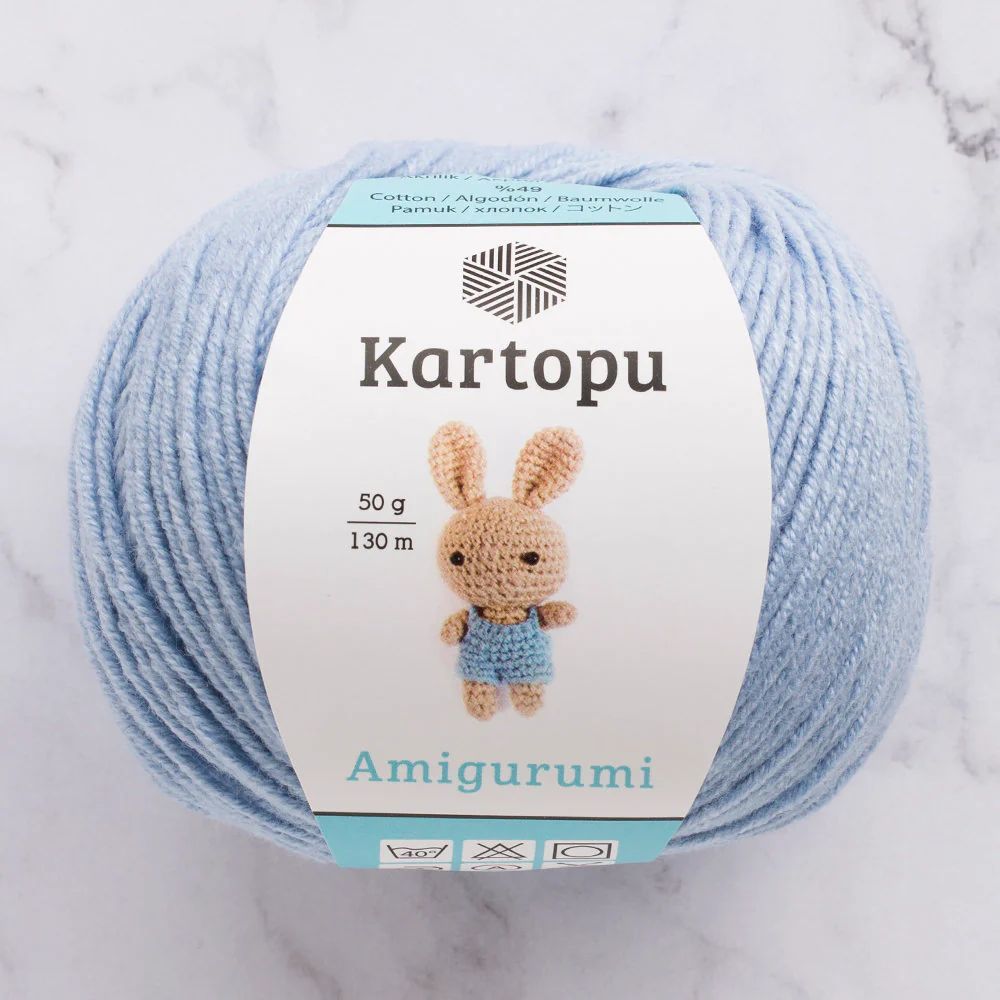 KARTOPU AMİGURUMİ K850 BEBE MAVİ