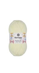 KARTOPU YUMURCAK KADİFE İP AÇIK SARI K335