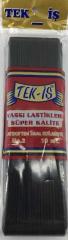 TEKİŞ YASSI LASTİK no:1  10metre SİYAH