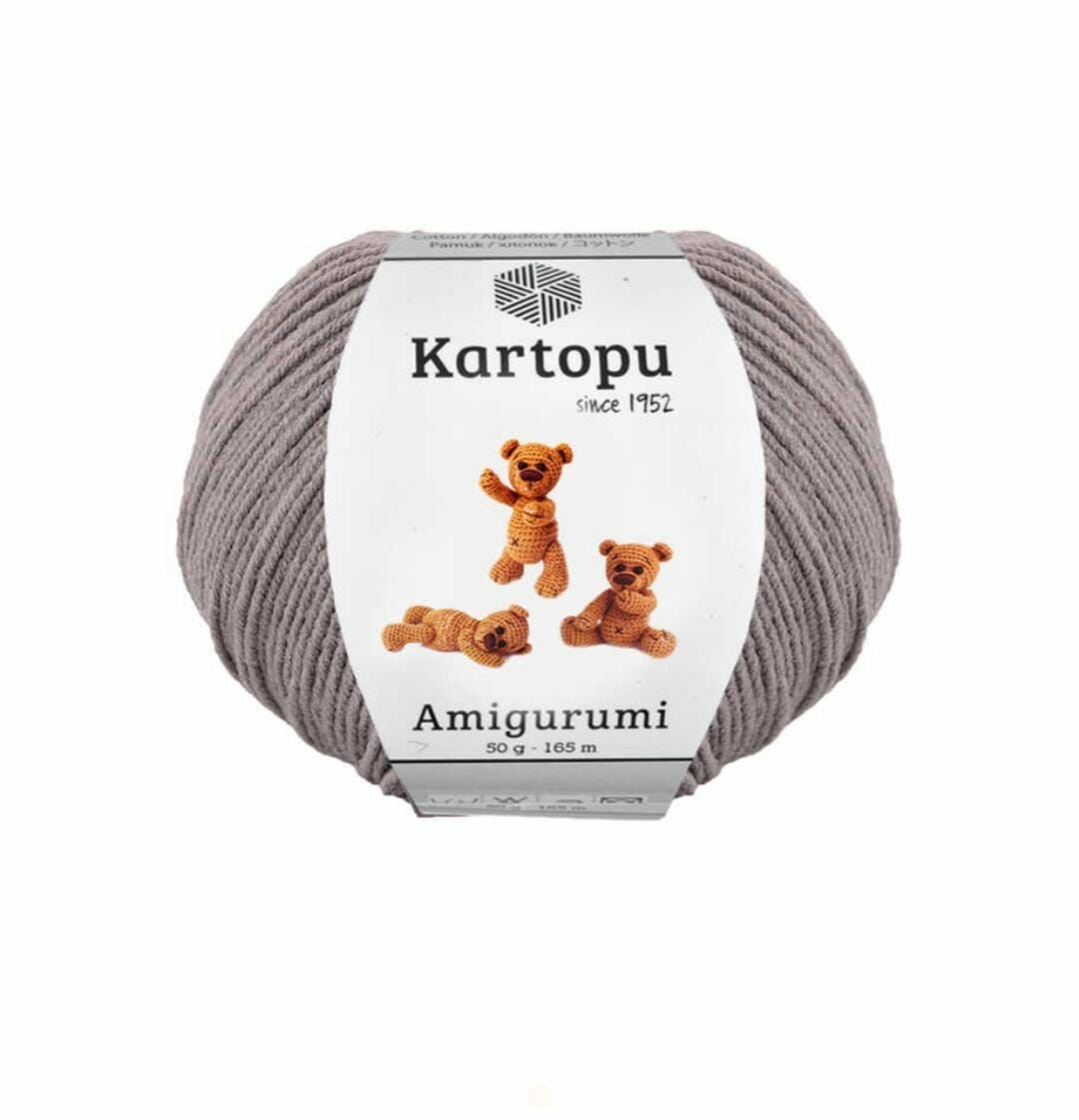 KARTOPU AMİGURUMİ K990 ORTA GRİ