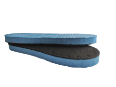 1 ÇİFT RENKLİ PUFF TERLİK-BOT TABANI- İKİ KATMANLI- İÇİ KEÇELİ