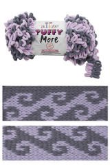 ALİZE PUFFY MORE 6285 GRİ-LİLA