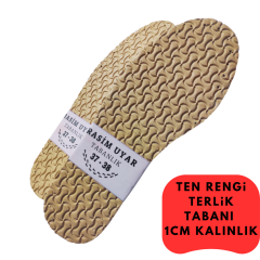 5 ÇİFT PUFF PAPYON DESEN EVA TERLİK TABANI -1 CM